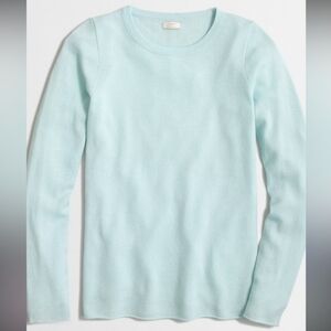 J. Crew Factory Light Green Long Sleeve Light Sweater Top
